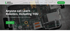 Desktop Screenshot of learnrobotics.org